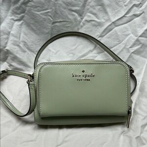 kate spade Green Crossbody Bag with Structured Shape